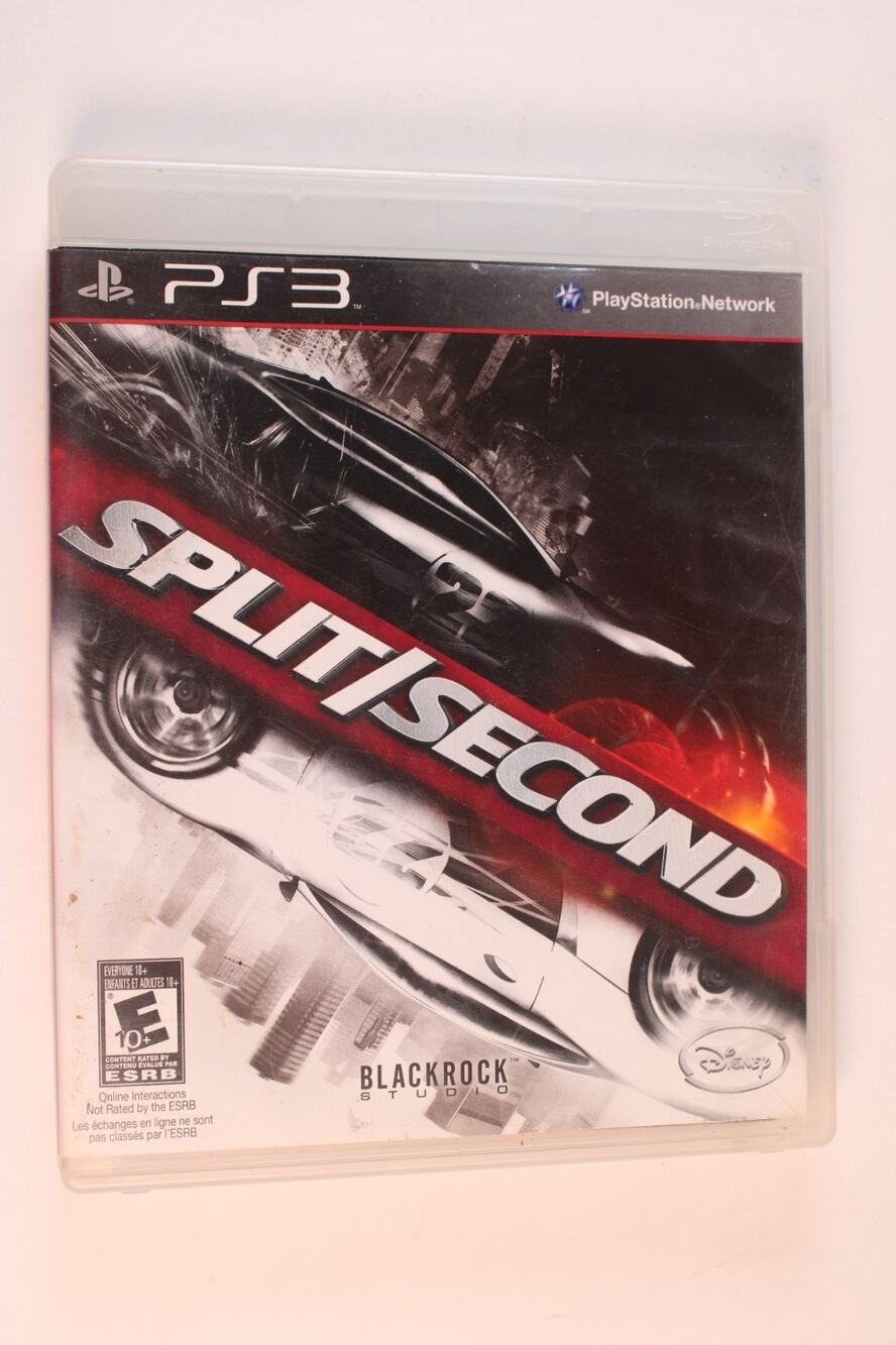 Split/Second (Sony PlayStation 3 PS3) Authentic, Complete, Tested/Works